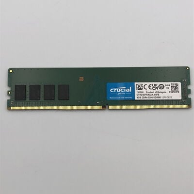 【甲府飯田店】中古  PC4-25600 8GB デスクトップ用(DDR4-3200) 140727 