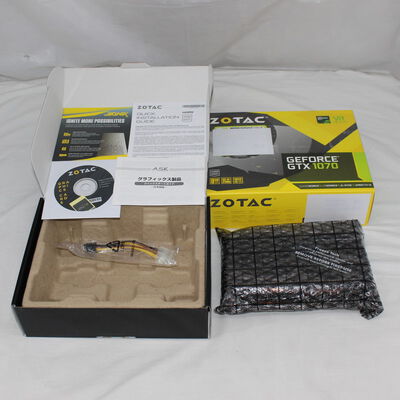 【通販センター】中古  ZOTAC Geforce GTX1070 MINI 8GB 256BIT GDDR5（GTX1070 8GB） 3480035641 