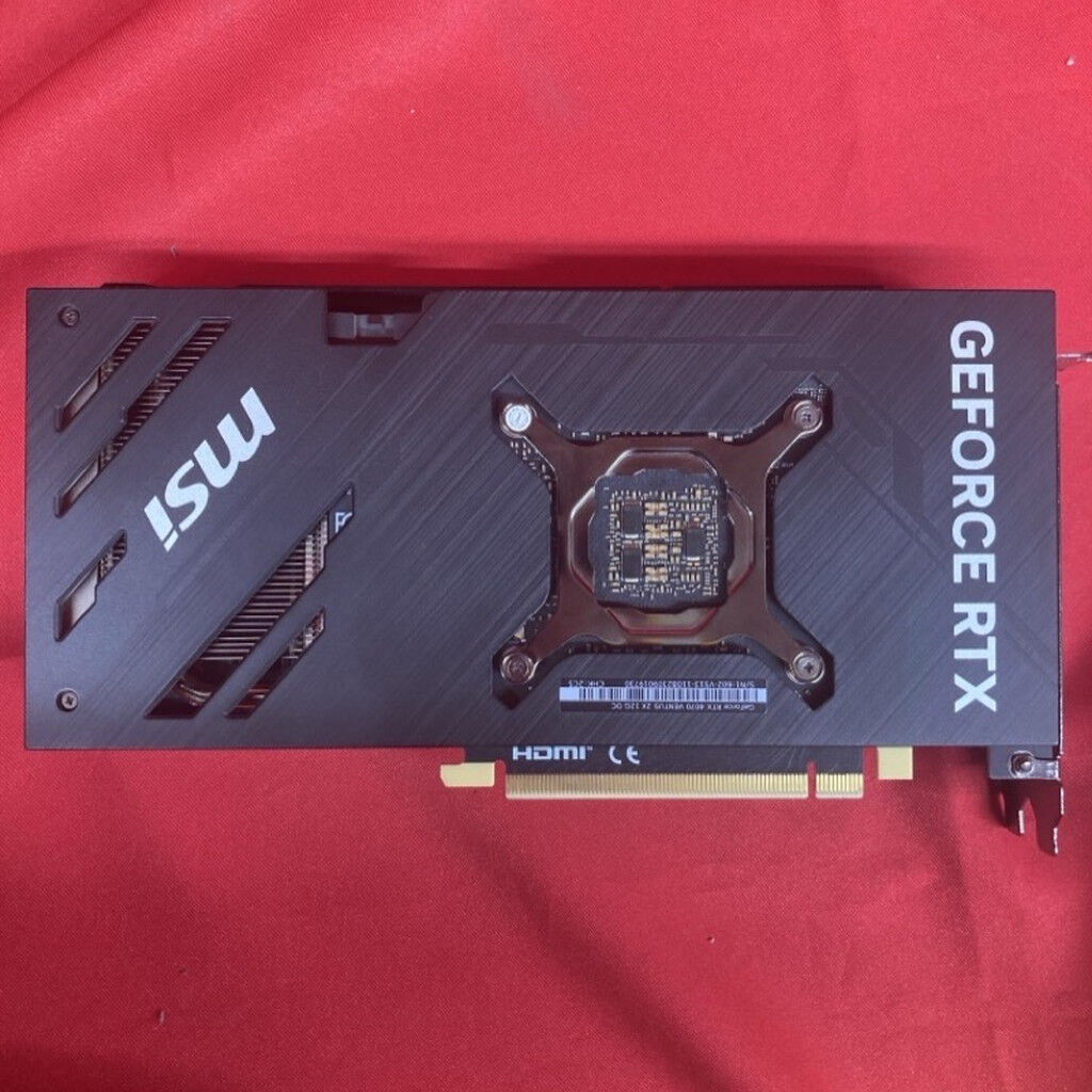 中古 MSI GeForce RTX 4070 VENTUS 2X 12G OC (RTX4070 12GB) 157129