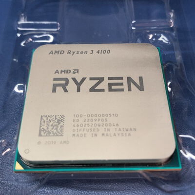 【前橋ｲﾝﾀｰｱｶﾏﾙ店】中古  AMD Ryzen 3 4100 (AM4/3.8GHz/6M/C4/T8/65W) 150746 