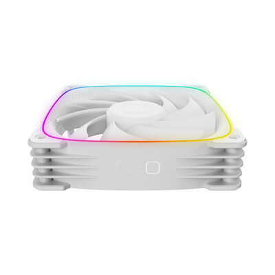 Geometric Future  Squama 3003-12 White 1pack GF-SQ-3003W-12-1P (120mm ARGB ホワイト) 