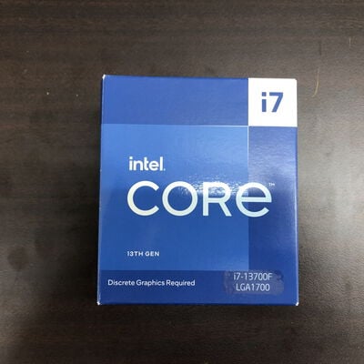 【福山ココローズ店】中古  INTEL Core i7 13700F (1700/2.1G/30M/C16/T24) 154211 