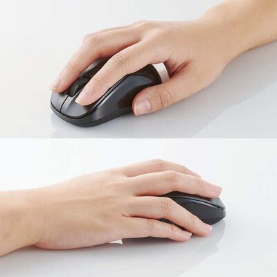 エレコム  M-BY10BRKBK (抗菌 Bluetooth5.0 IRマウス Sサイズ ブラック) 