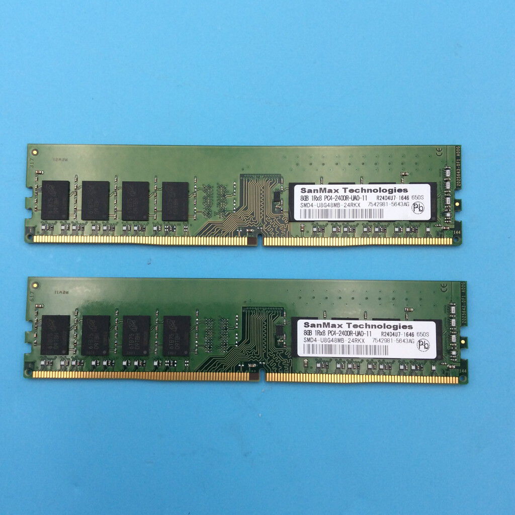中古 8GB 2枚組(合計16GB) PC4-19200/DDR4-2400 デスクトップ用 190927