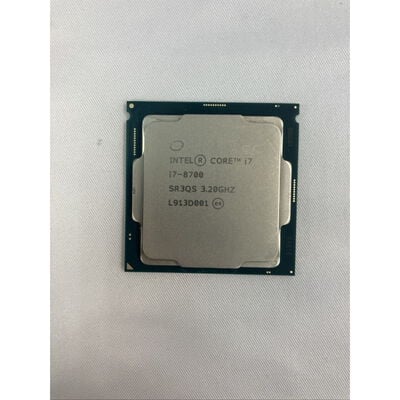 【仙台店】中古  INTEL Core i7 8700 (1151/3.20GHz/12M/C6/T12) 136198 