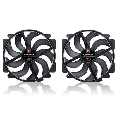 noctua  NF-A14x25r G2 PWM Sx2-PP chromax.black (NF-A14x25R-G2-PWM-SX2-PP-CH-BK 2個パック) 