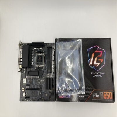 【盛岡都南店】中古  ASRock B650 PG Lightning WiFi (B650 AM5 ATX DDR5) 4580001576 