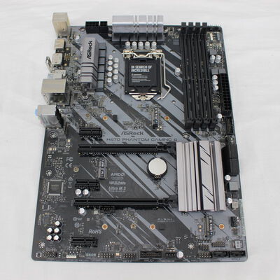 【通販センター】中古  ASRock H470 Phantom Gaming 4 (H470 1200 ATX DDR4) 142778 