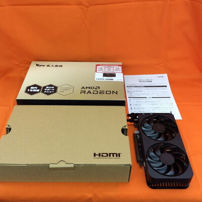 【なんば店】中古  玄人志向 RD-RX9060XT-E16GB/DF (RX9060XT 16G) 179907 