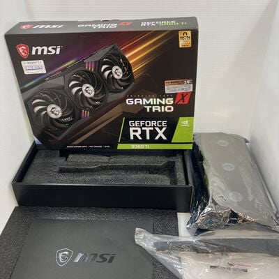 【秋葉原本店】中古  MSI GeForce RTX 3060 Ti GAMING X TRIO (RTX3060Ti 8GB) 144192 