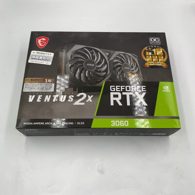 【座間相武台】中古  MSI GeForce RTX 3060 VENTUS 2X 12G OC (RTX3060 12GB) 144777 