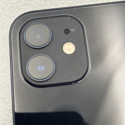 【新潟店】中古  Apple iPhone12 6.1インチ 128GB (ブラック) 国内版SIMロックフリー MGHU3J/A 143742 