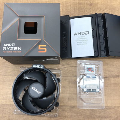 【宇都宮鶴田店】中古  AMD Ryzen 5 7600 (AM5/3.8GHz/38M/C6/T12/65W) 154484 