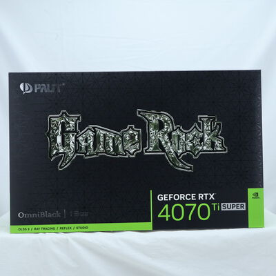 【通販センター】中古  Palit NED47TS019T2-1020Q(RTX4070Ti Super GR OmniBK) 192388 