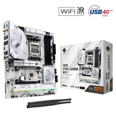 ASRock  X870 Steel Legend WiFi (X870 AM5 ATX) 
