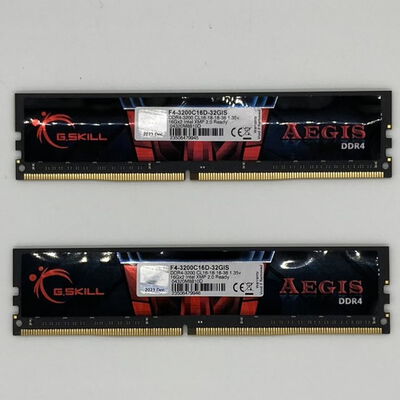 【八王子店】中古  16GB 2枚組(合計32GB) PC4-25600/DDR4-3200 デスクトップ用 190913 