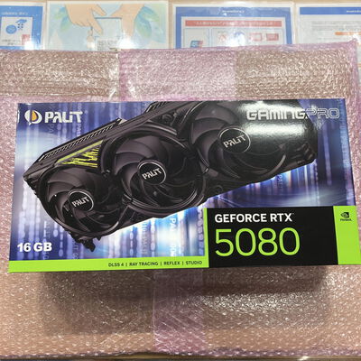 【宮崎恒久店】中古  Palit NE75080019T2-GB2031A (GEFORCE RTX5080 16GB) 5160001014 