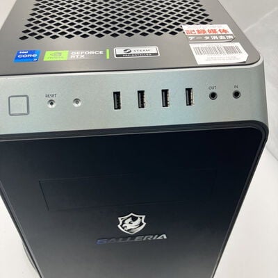 【なんば店】中古  THIRDWAVE GALLERIA RM7C-R47 (i7 14700F/32GB/SSD1TB/RTX4070) 3280023652 