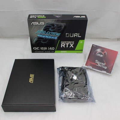 【通販センター】中古  ASUS DUAL-RTX3060-O12G-V2 (RTX3060 12GB) 175497 