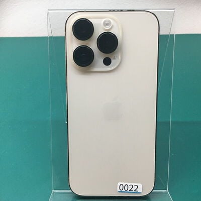 【佐賀南部バイパス店】中古  【au版SIMフリー】Apple iPhone14 Pro 6.1インチ 256GB (ゴールド) MQ173J/A 155016 