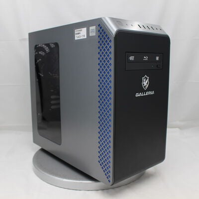 【通販センター】中古  THIRDWAVE GALLERIA SKM(Intel Core i5 10400F/16GB DDR4 (PC4)/SSD512GB/BD-RE/NVIDIA GeForce GTX 1660 SUPER 6GB/W11H64 MAR) 191398 