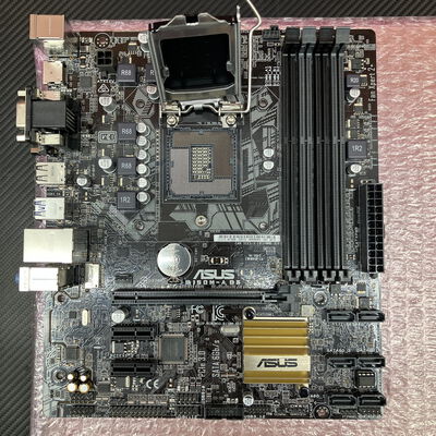 【富士青葉店】中古  ASUS B150M-A D3 (B150 1151 mATX DDR3) 131042 