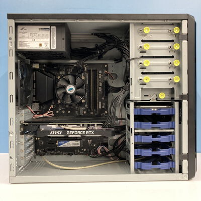 【博多店】中古  BTOパソコン (i7 9700/16GB/SSD512GB/HDD2TB/RTX2070 SUPER/W11P) 3310006813 