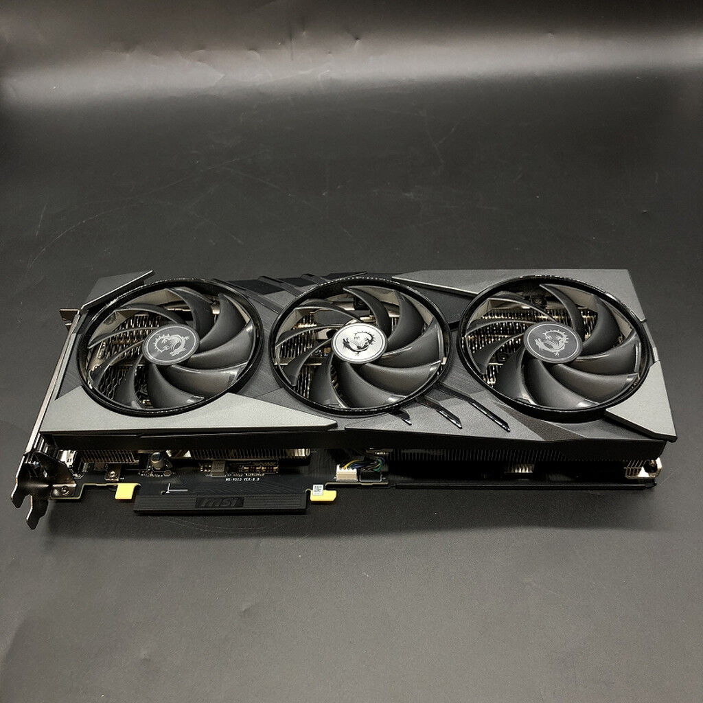 中古 MSI GeForce RTX 4070 Ti SUPER 16G GAMING X SLIM 5280001572