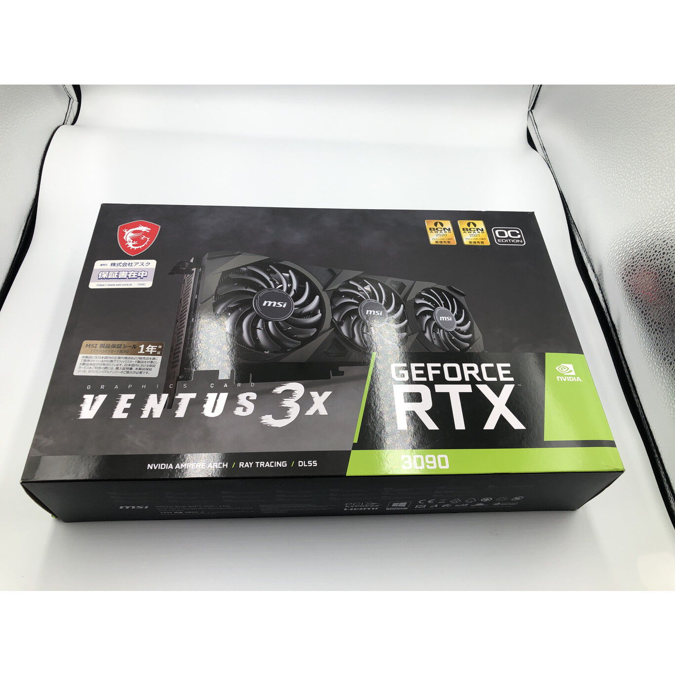 中古 MSI GeForce RTX 3090 VENTUS 3X 24G OC 4680002274