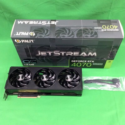 【川崎店】中古  Palit NED407ST19K9-1043J (RTX4070 SUPER 12GB) 163399 