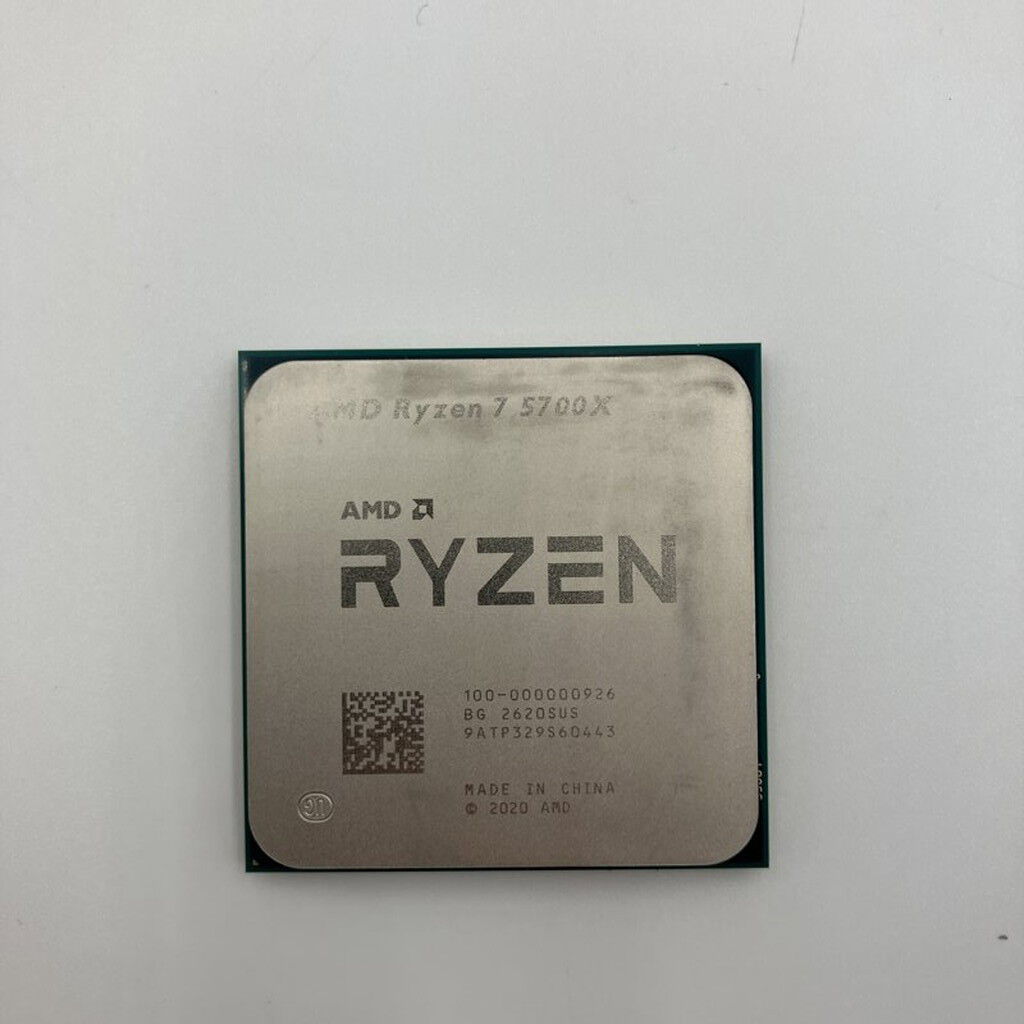 中古 AMD Ryzen 7 5700X (AM4/3.4GHz/36M/C8/T16/65W) 150182 （395780