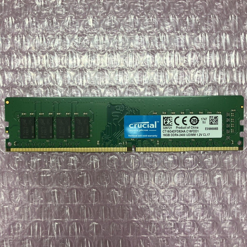 中古 PC4-19200 16GB デスクトップ用(DDR4-2400) 135639 （360039