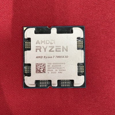 【静岡東瀬名店】中古  AMD Ryzen 7 7800X3D (AM5/4.2/104M/C8/T16/120W) 157139 