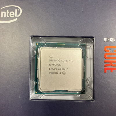 【大宮店】中古  INTEL Core i9 9900K (1151/3.60GHz/16M/C8/T16) 138482 