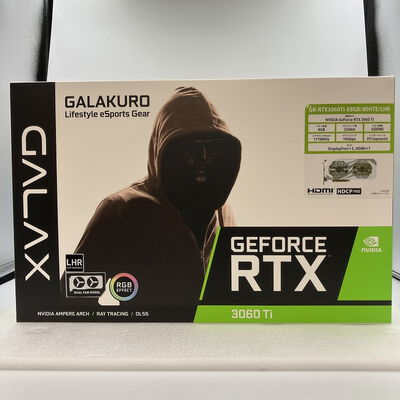 【新潟店】中古  【LHR版】玄人志向 GK-RTX3060Ti-E8GB/WHITE/LHR (3060Ti 8GB) 146432 