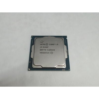 【前橋ｲﾝﾀｰｱｶﾏﾙ店】中古  Intel Core i3 9100F (1151/3.60GHz/6M/C4/T4) 4540001822 