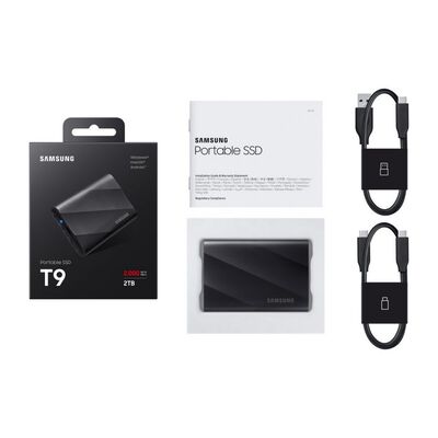 Samsung  T9 MU-PG2T0B-IT (USB 3.2 Gen 2&times;2 ポータブルSSD 2TB) 