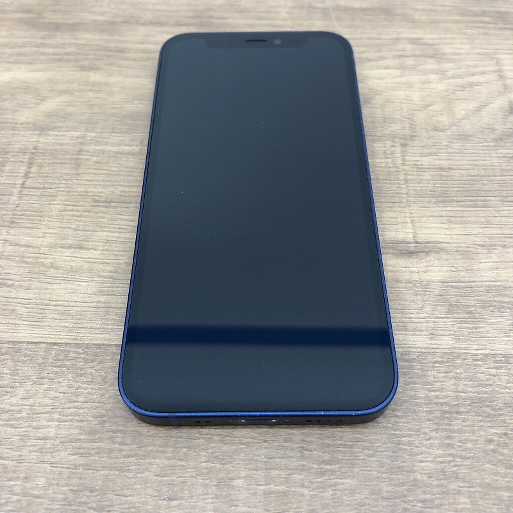 中古 Apple iPhone12 mini 5.4インチ 64GB (ブルー) 国内版SIM