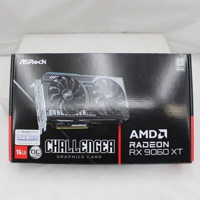 【通販センター】中古  ASRock Radeon RX 9060 XT Challenger 16GB OC（RX9060XT 16GB） 3480039629 
