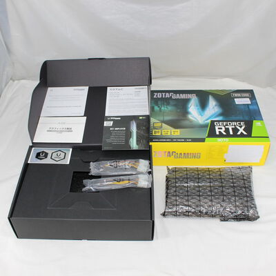 中古  ZOTAC GAMING GeForce RTX 3070 Twin Edge ZT-A30700E-10P（RTX 3070 8GB） 3480032333 