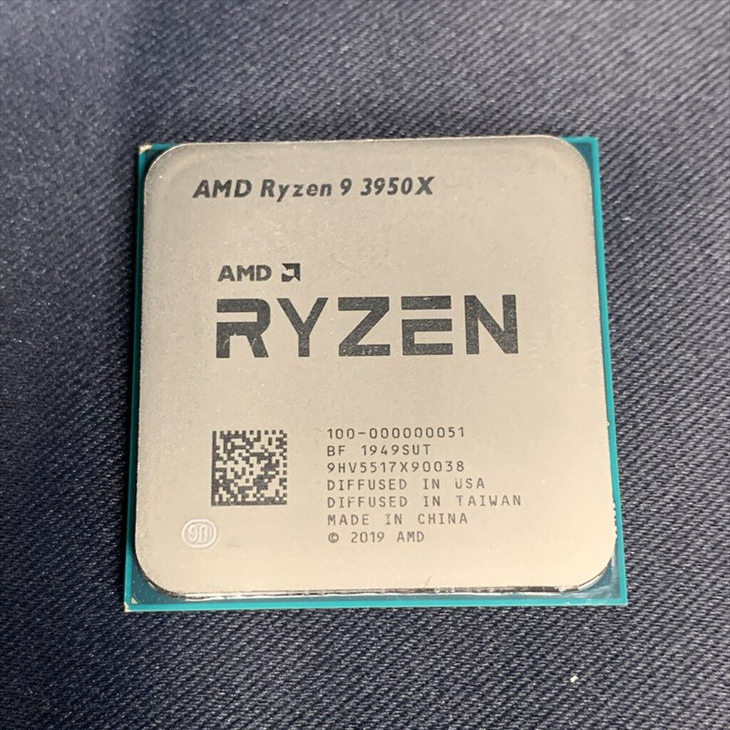 中古 AMD Ryzen 9 3950X (AM4/3.5/72M/C16/T32/105W) 141561【11/7