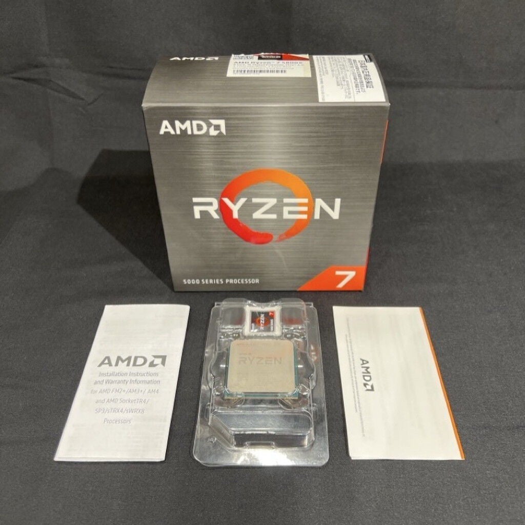 中古 AMD Ryzen 7 5800X (AM4/3.8/36M/C8/T16/105W) 143915 （377209