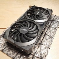 中古  【LHR版】MSI GeForce RTX 3070 VENTUS 2X 8G LHR (G6 1H3P) 1460015913 