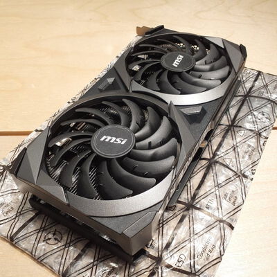 【鹿児島店】中古  【LHR版】MSI GeForce RTX 3070 VENTUS 2X 8G LHR (G6 1H3P) 1460015913 