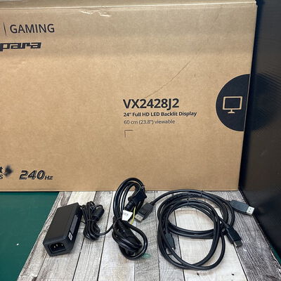 【広島店】中古  Viewsonic VX2428J2-7 (23.8"W 2H1DP IPS 240Hz) 3320005199 