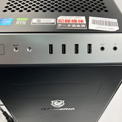 【なんば店】中古  THIRDWAVE GALLERIA RM5C-R36 (i5 12400/32GB/SSD1TB/RTX3060 12GB/WLAN) 3280023368 