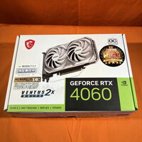 中古  MSI GeForce RTX 4060 VENTUS 2X WHITE 8G OC 3280021716 