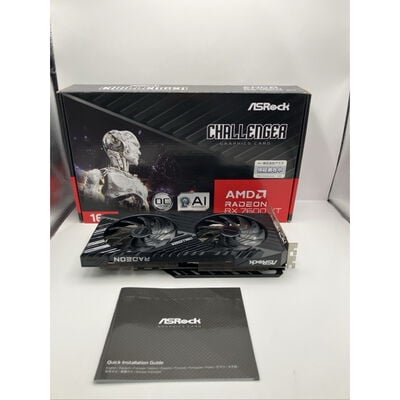 【仙台店】中古  ASRock RX7600XT CL 16GO(RX7600XT Challenger OC 16GB) 166368 