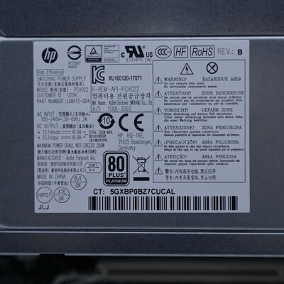 【通販センター】中古  HP EliteDesk 800 G5 SFF(Intel Core i7 9700 3.00GHz/16GB DDR4/SSD256GB/-/オンボード/GbE/W11P) 192825 