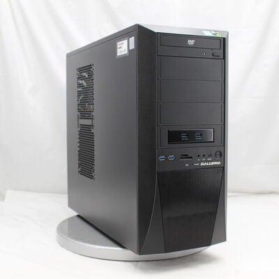 【通販センター】中古  THIRDWAVE GALLERIA KT(Intel Core i7 8700K/16GB DDR4 (PC4)/SSD1TB/DVD-ROM/NVIDIA GeForce GTX 1070 Ti 8GB/W11H64 MAR) 197937 